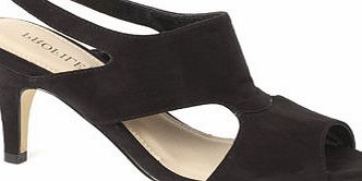 Bhs Black Sling Mule Sandals, black 2845548513