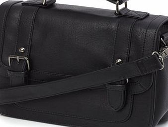 Bhs Black Structured Satchel, black 3126808513