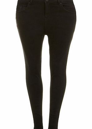 Bhs Black Super Stretch Skinny Regular Leg Jeans,