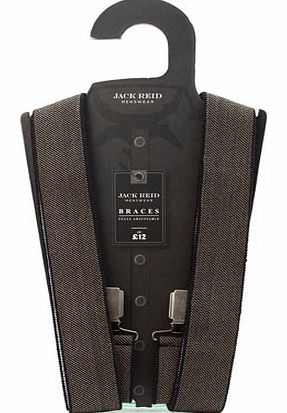 Bhs Black Tweed Braces, Black BR63B04DBLK