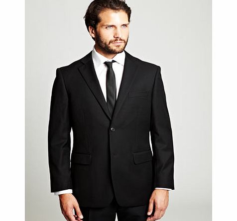 Bhs Black Twill Blazer, Black BR64R09ABLK