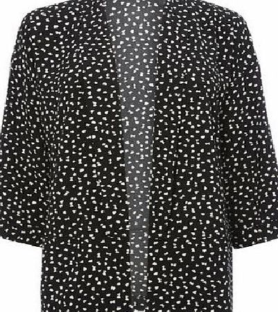Bhs Black/White Printed Jacket, black/white 365942786
