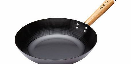 Bhs Black World Of Flavour 30cm Non Stick Wok, black