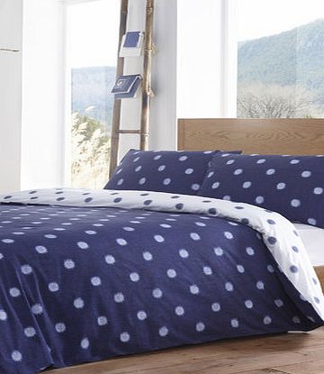 Bhs Blue Ellis Spot Bedding Set, blue 1825141483