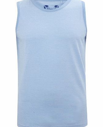 Bhs Blue Fine Stripe Vest, Blue BR52B13GBLU