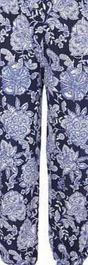 Bhs Blue Great Value Paisley Print Harem Pant, blue