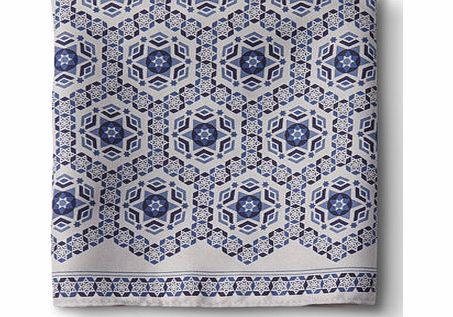 Bhs Blue Hexagon Pocket Square, Blue BR66Y03GBLU