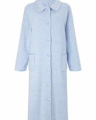Bhs Blue Multi Space Dye Housecoat, blue multi