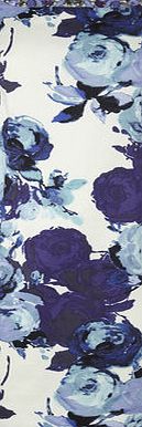 Bhs Blue Rose Print Shift Dress, blue multi 8617300214