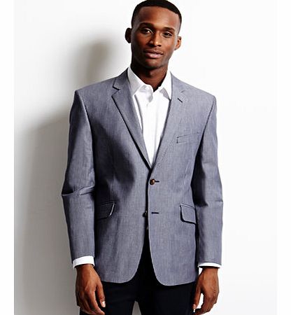 Bhs Blue Stripe Blazer, Blue BR64J07EBLU