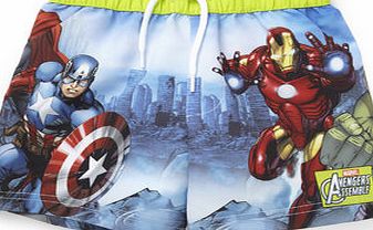 Bhs Boys Avengers Swim Shorts, grey 1619310870
