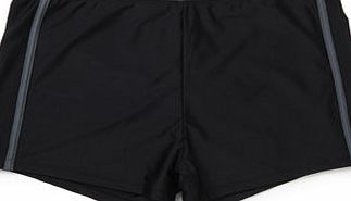 Bhs Boys Black Generous Fit Swim Trunks, black