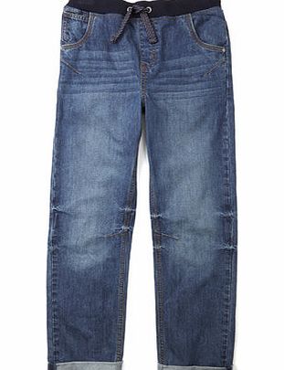 Bhs Boys Blue Rib Waist Jeans, blue 2075271483