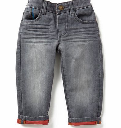 Boys Boys Grey Straight Leg Jeans, grey 1620770870