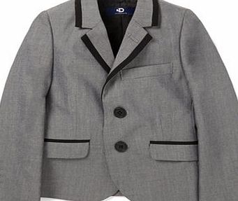 Bhs Boys Grey Panama Suit Jacket, grey 1614190870
