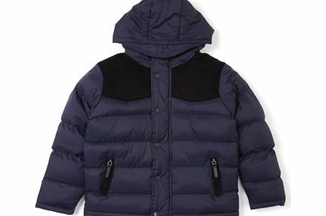 Bhs Boys Navy Padded Coat, navy 2068510249
