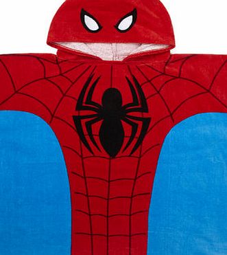 Bhs Boys Spider-Man Towel, blue 1619331483