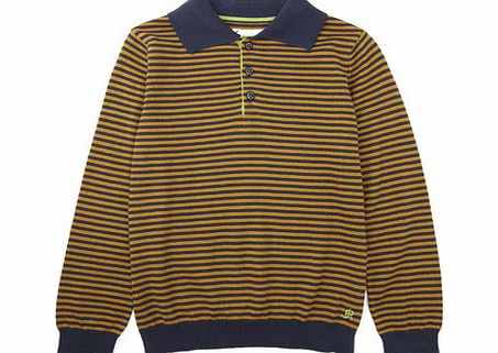 Bhs Brown Striped Jumper, brown 1621800481