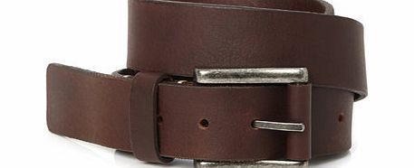 Bhs Casual Brown Leather Belt, Brown BR63A09FBRN