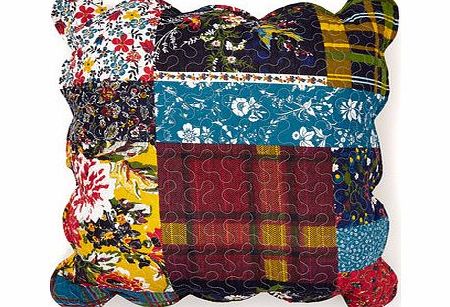 Bhs Chestnut patch Cushion, multi 1848419530