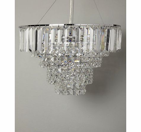 Bhs Chrome Large Paladina Pendant, chrome 39701000409