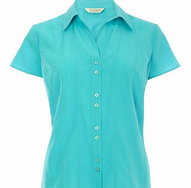 Classics Blue Short Sleeve Shirt, pale blue