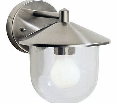 Bhs Clovelly outdoor wall light, stainless steel