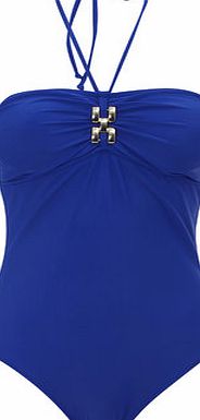 Bhs Cobalt Chain Link Bandeau Tummy Control