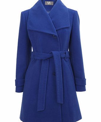 Bhs Cobalt Fit and Flare Belted, cobalt 8317236634