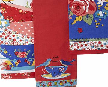 Bhs Columbia Road set of 3 tea towels, multi