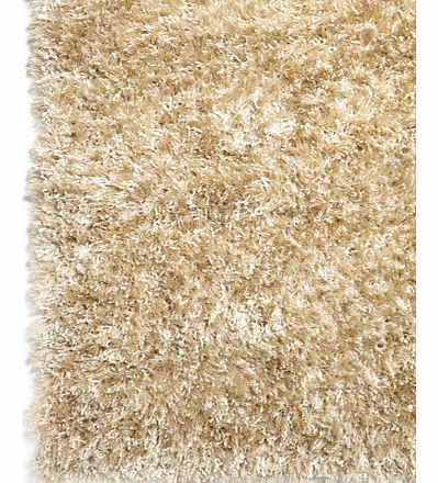 Cream Manhattan twisted yarn rug 100x150cm,