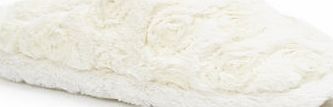 Bhs Cream Rose Mule Slippers, cream 6007520005