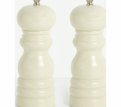 Bhs Cream Set 2 Wooden Mills, cream 9529100005