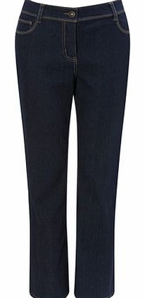 Darkwash Longer Length Bootcut Jeans, darkwash