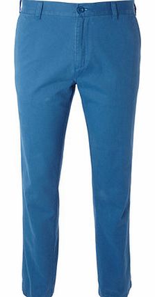 Bhs Denim Marl Slim Fit Chinos, Blue BR58T01EBLU