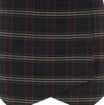Bhs Dorothy Perkins Multi Check Mini Skirt, multi