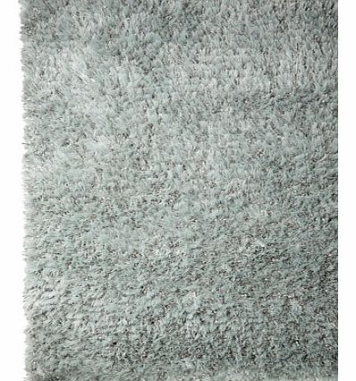 Duck egg Manhattan twisted yarn rug 140x200cm,