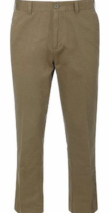 Bhs Dunbar Slim Fit Chinos, Green BR58T01FGRN
