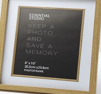 Bhs Essential Wood Effect Double Mount Frame