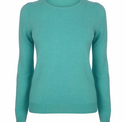 Bhs Evergreen Supersoft Long Sleeve Crew Jumper,