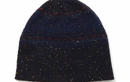Bhs Fairisle Beanie, Blue BR63H20FNVY