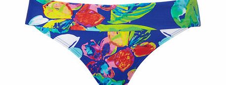 Bhs Floral Print Bikini Bottoms, purple multi