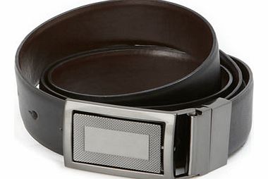 Formal Spin Plate Belt, Black. BR63F06BBLK