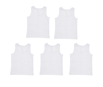 bhs Girls 5 pack vests