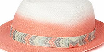 Bhs Girls Aztec Trilby Hat, orange mix 9271805623