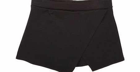 Bhs Girls Black Ponte Skort, black 1061728513