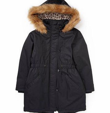 Bhs Girls Girls Black Parka Coat, black 1099178513