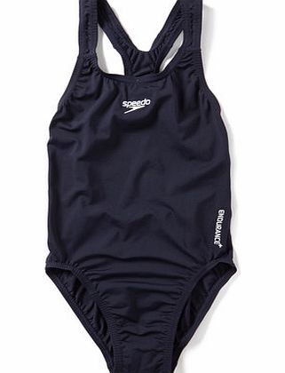 Bhs Girls Girls Navy Speedo Endurance Swimsuit, navy