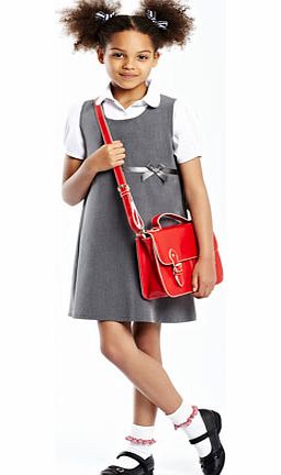 Girls Junior Girls Grey Generous Fit Pinafore 