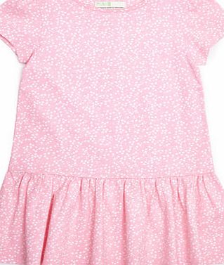 Bhs Girls Pink Geo Print Dress, pink 9269690528